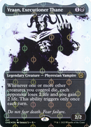 Vraan, Executioner Thane (Showcase) (Step-and-Compleat Foil) (ONE-441)  Foil - Phyrexia: All Will Be One: (Showcase) (Borderless)