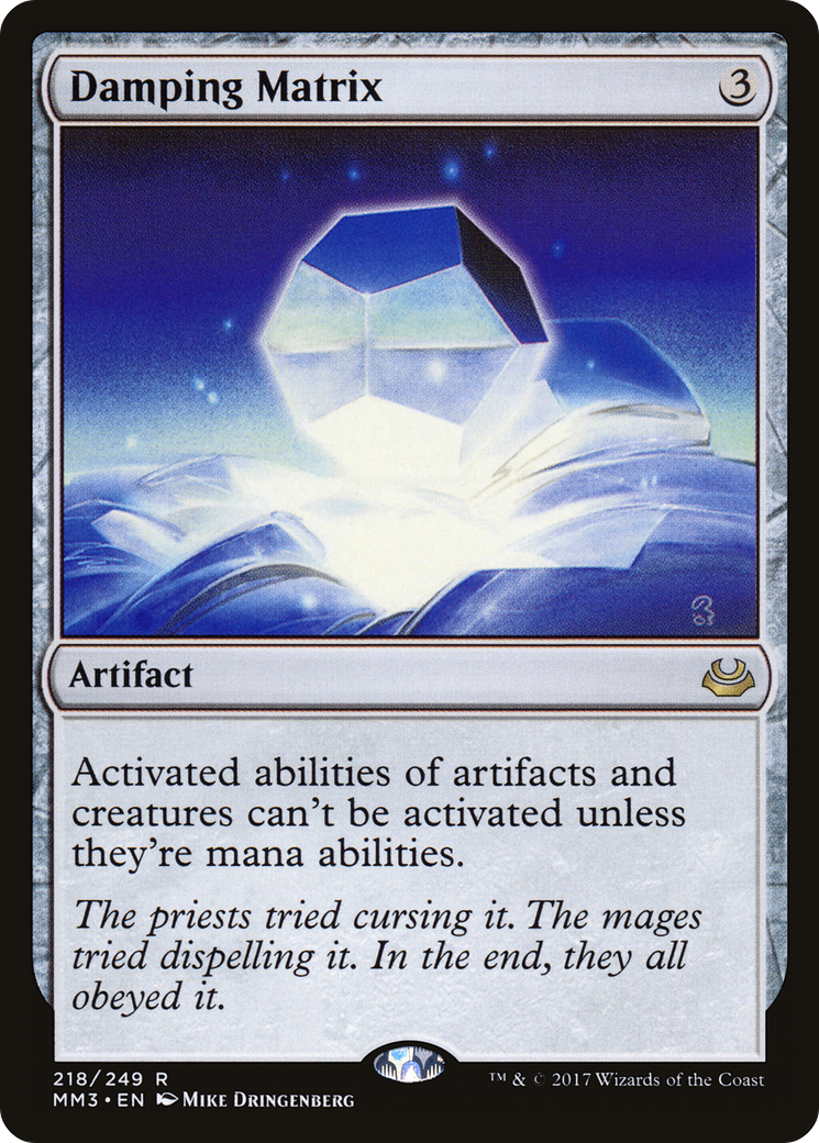 Damping Matrix (MM3-218)  - Modern Masters 2017