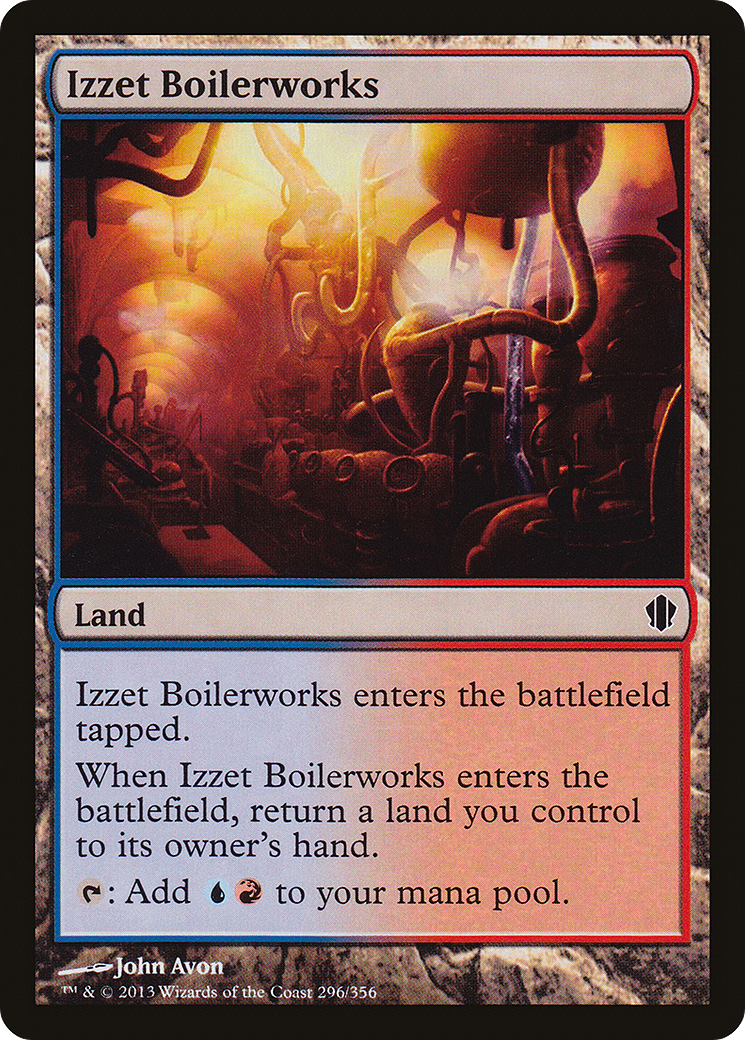 Izzet Boilerworks (C13-296)  - Commander 2013