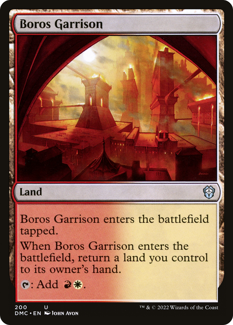 Boros Garrison (DMC-200)  - Dominaria United Commander