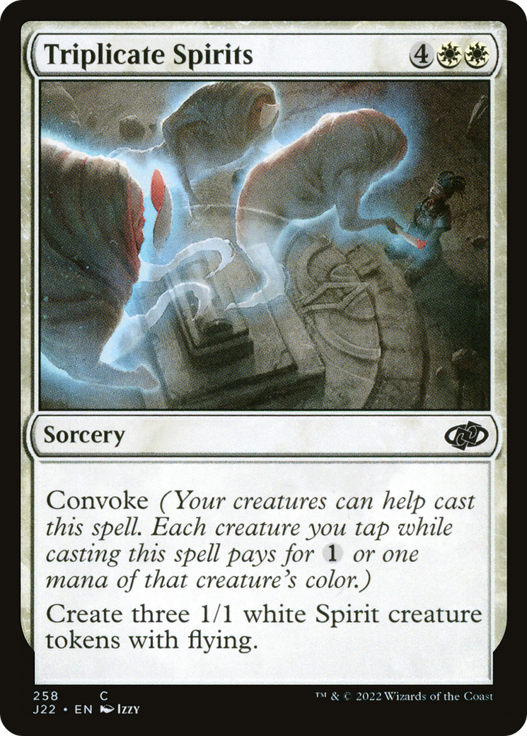 Triplicate Spirits (J22-258)  - Jumpstart 2022