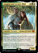 Aragorn and Arwen, Wed (LTR-287)  Foil - The Lord of the Rings: Tales of Middle-earth