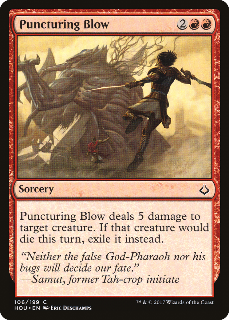 Puncturing Blow (HOU-106)  Foil - Hour of Devastation