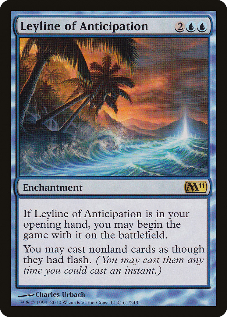Leyline of Anticipation (M11-061)  Foil - Magic 2011