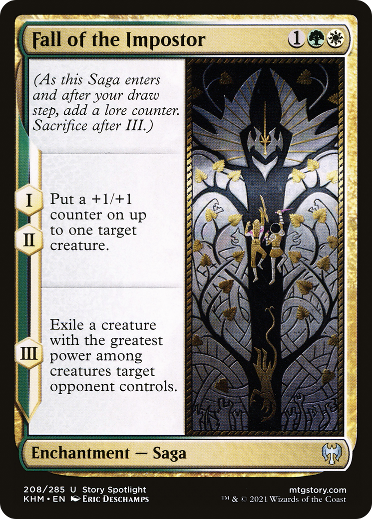Fall of the Impostor (KHM-208)  Foil - Kaldheim