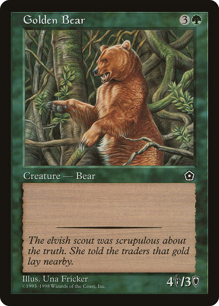 Golden Bear (P02-)  - Portal Second Age