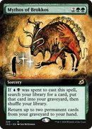 Mythos of Brokkos (Extended Art) (IKO-329) - Ikoria: Lair of Behemoths: (Extended Art) Foil