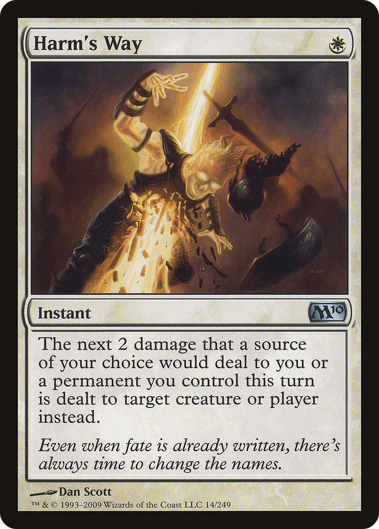 Harm's Way (M10-014)  Foil - Magic 2010