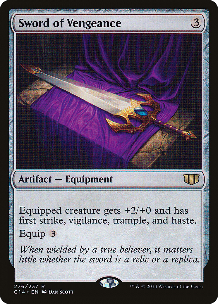 Sword of Vengeance (C14-276)  - Commander 2014