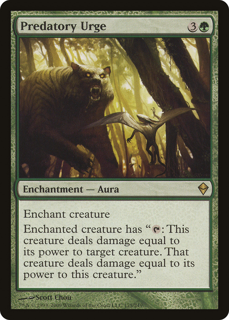 Predatory Urge (ZEN-175)  - Zendikar