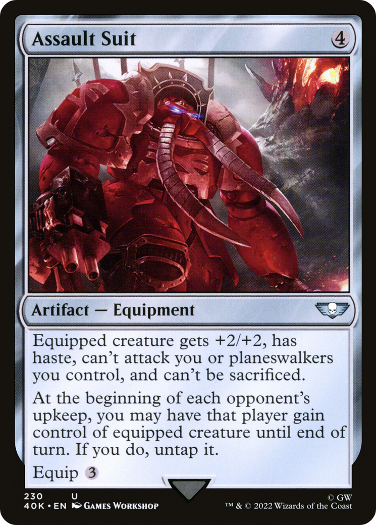 Assault Suit (40K-230)  - Warhammer 40,000 Commander