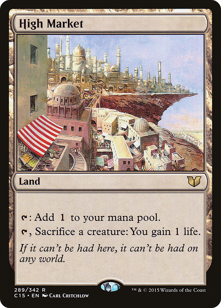 High Market (C15-289)  - Commander 2015