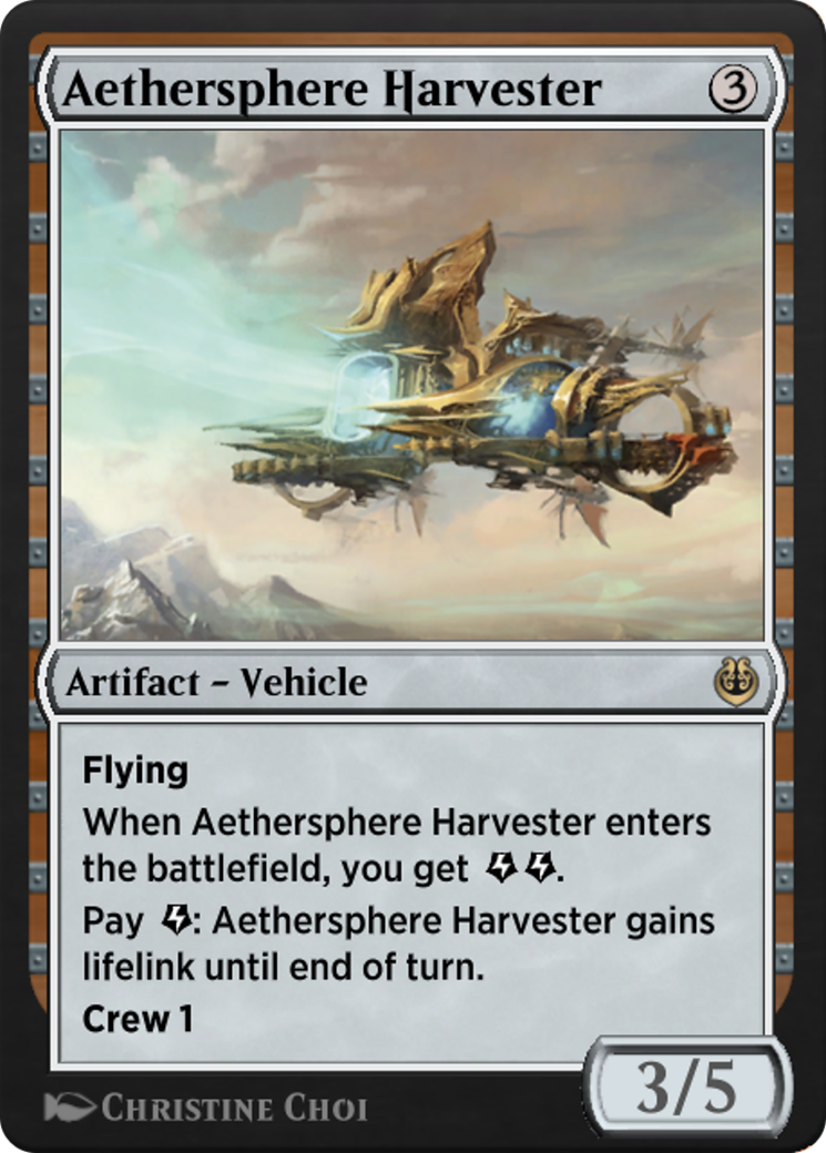Aethersphere Harvester (KLR-218)  - Kaladesh Remastered