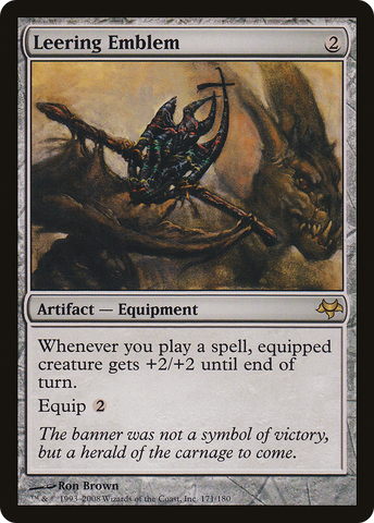 Leering Emblem (EVE-171)  Foil - Eventide