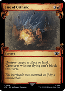 Fire of Orthanc (Showcase Scrolls) (LTR-578)  Foil - The Lord of the Rings: Tales of Middle-earth: (Showcase)