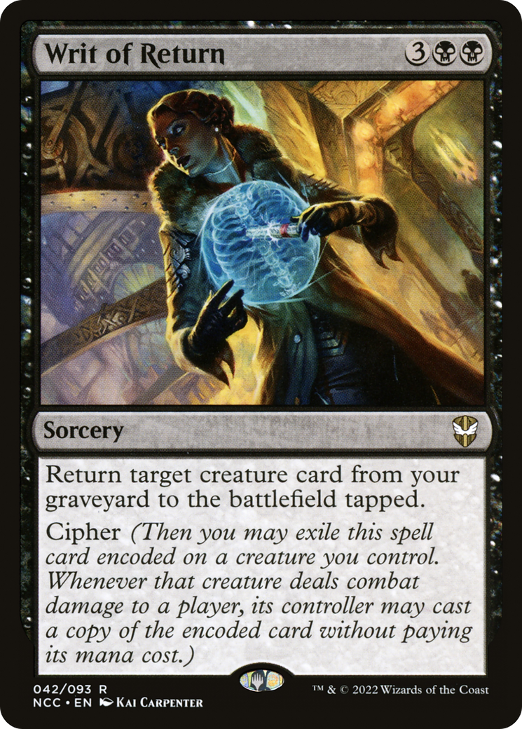 Writ of Return (NCC-042)  - New Capenna Commander