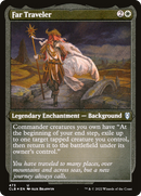 Far Traveler (CLB-473)  Etched Foil - Commander Legends: Battle for Baldur's Gate