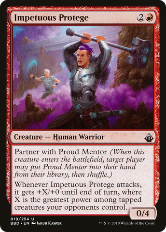 Impetuous Protege (BBD-019)  - Battlebond