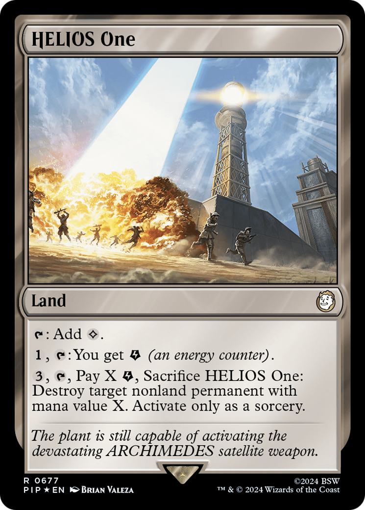 HELIOS One (Surge Foil) (PIP-677)  Foil - Fallout