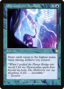 One with the Machine (Retro Frame) (BRC-090)  - The Brothers' War Commander