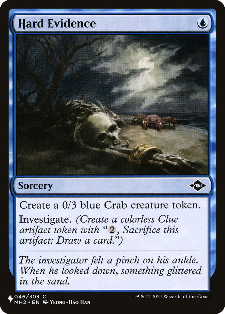 Hard Evidence (LIST-MH2-46)  - The List