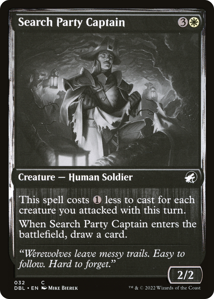 Search Party Captain (DBL-032)  Foil - Innistrad: Double Feature