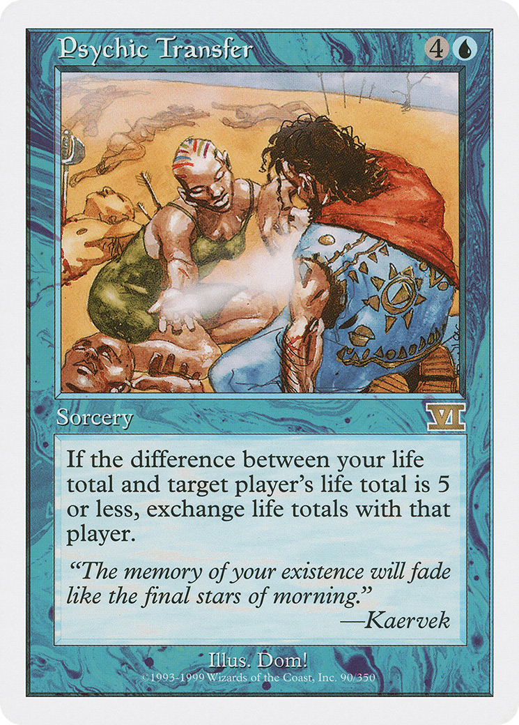 Psychic Transfer (6ED-090)  - Classic Sixth Edition
