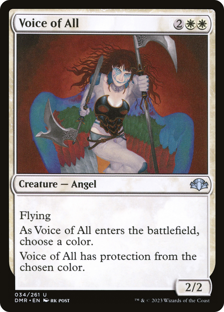 Voice of All (DMR-034)  Foil - Dominaria Remastered