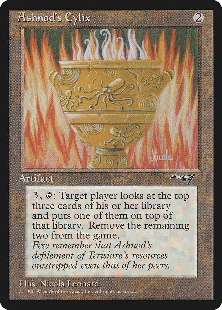 Ashnod's Cylix (ALL-)  - Alliances