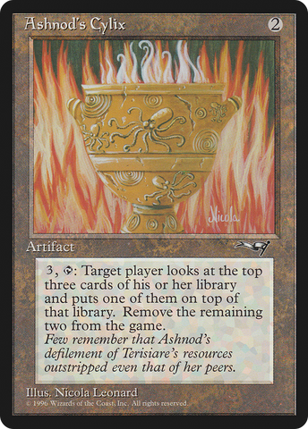 Ashnod's Cylix (ALL-) - Alliances