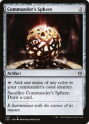 Commander's Sphere (ZNC-109)  - Zendikar Rising Commander