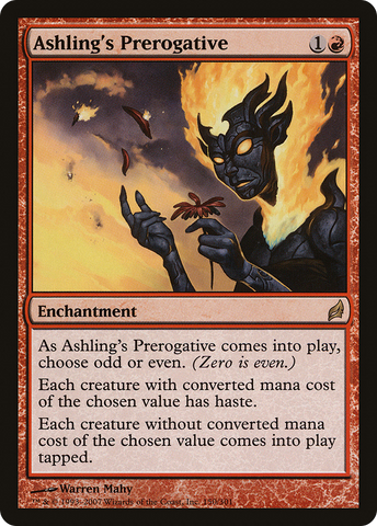 Ashling's Prerogative (LRW-150)  Foil - Lorwyn