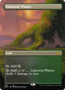 Llanowar Wastes (Borderless) (BRO-299)  - The Brothers' War