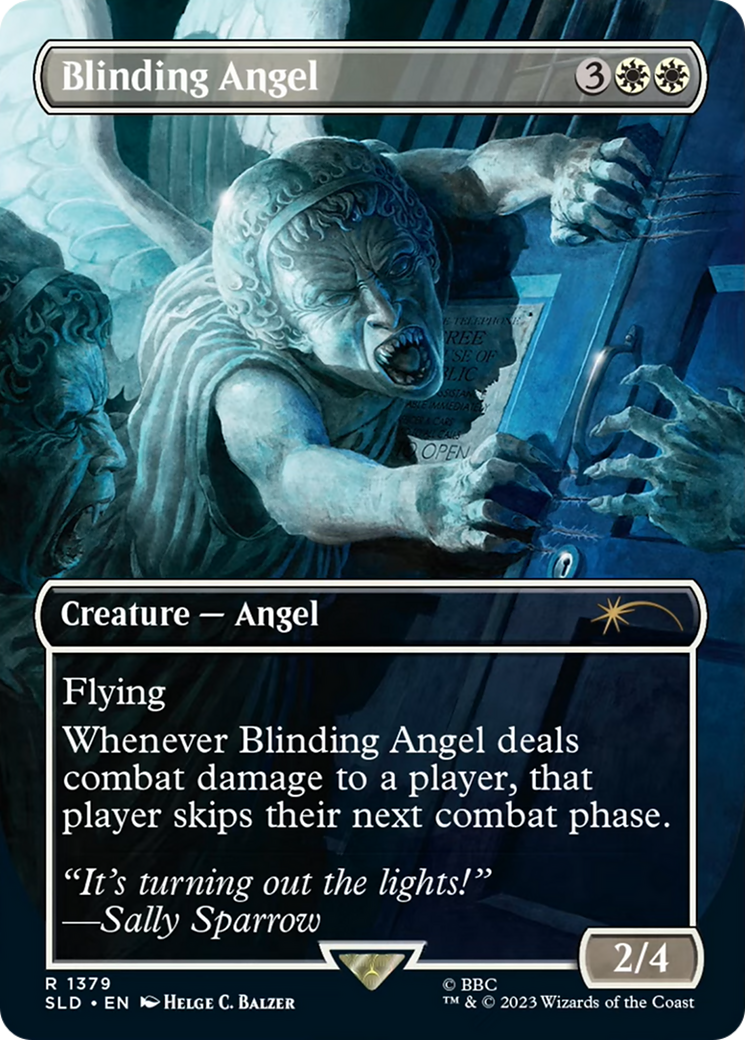 Blinding Angel (SLD-1379)  - Secret Lair Drop (Borderless)