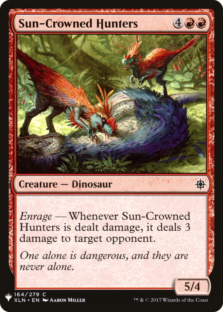 Sun-Crowned Hunters (LIST-XLN-164)  - The List