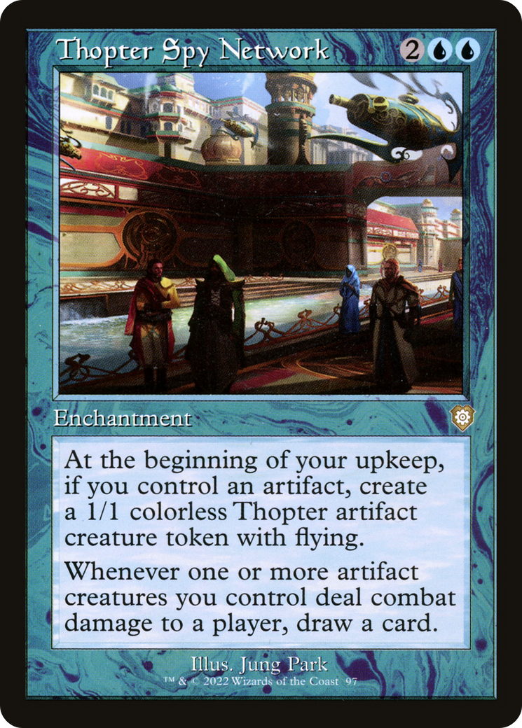 Thopter Spy Network (Retro Frame) (BRC-097)  - The Brothers' War Commander
