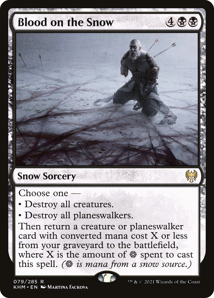 Blood on the Snow (KHM-079)  Foil - Kaldheim