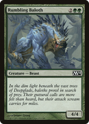 Rumbling Baloth (M14-193)  Foil - Magic 2014