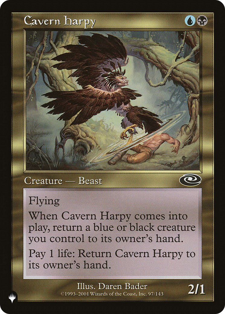 Cavern Harpy (LIST-PLS-97) - The List