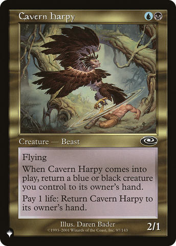Cavern Harpy (LIST-PLS-97) - The List