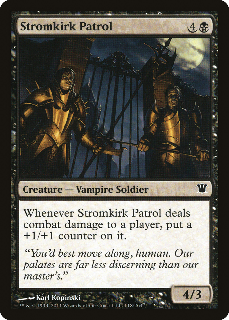 Stromkirk Patrol (ISD-118)  Foil - Innistrad