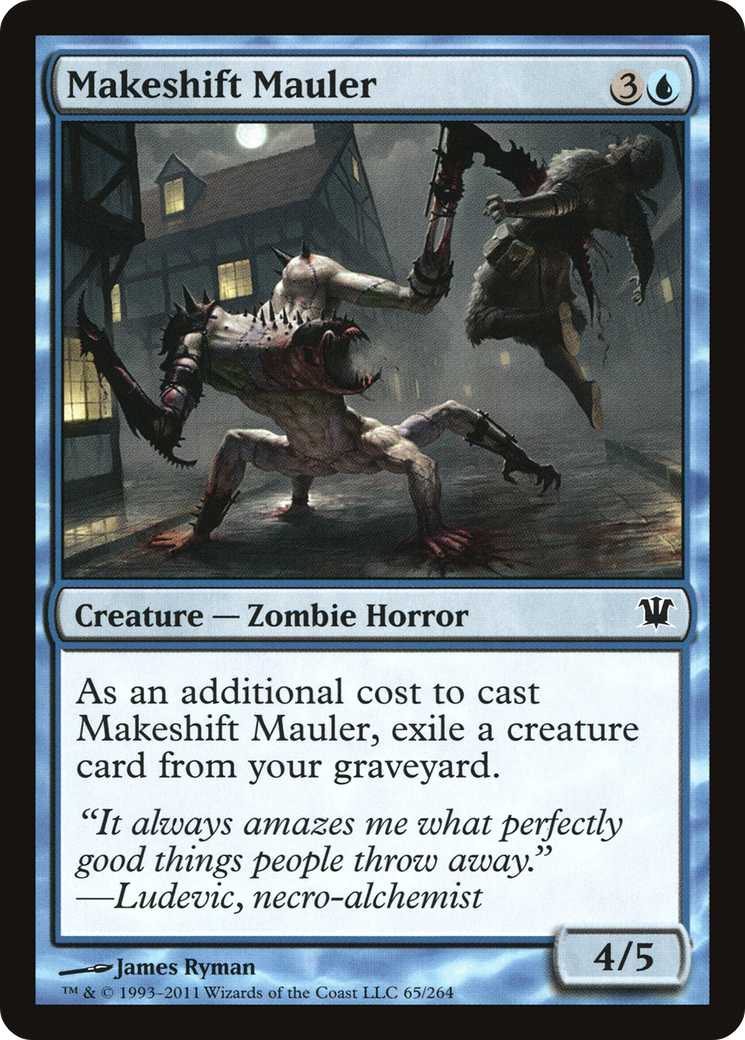 Makeshift Mauler (ISD-065) - Innistrad Foil