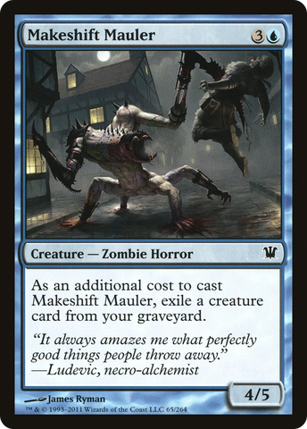 Makeshift Mauler (ISD-065)  - Innistrad