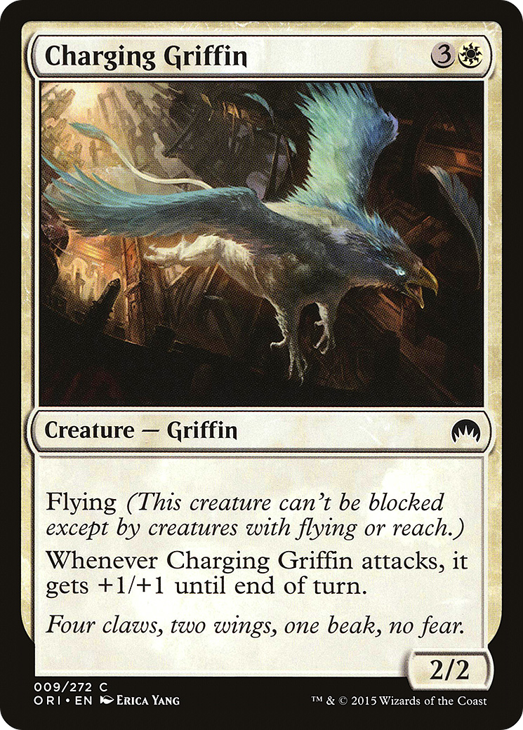 Charging Griffin (ORI-009)  Foil - Magic Origins