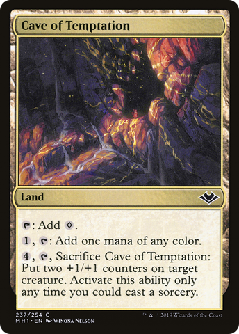Cave of Temptation (MH1-237)  - Modern Horizons