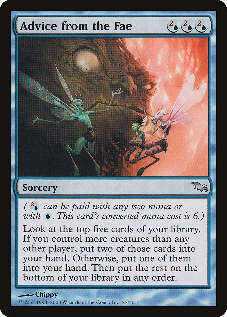Advice from the Fae (SHM-028)  Foil - Shadowmoor