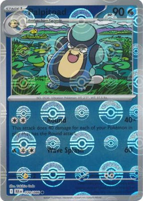 Palpitoad (020/086) (Poke Ball Pattern) [Scarlet & Violet: Black Bolt]