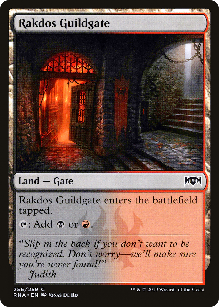 Rakdos Guildgate (256) (RNA-256)  - Ravnica Allegiance