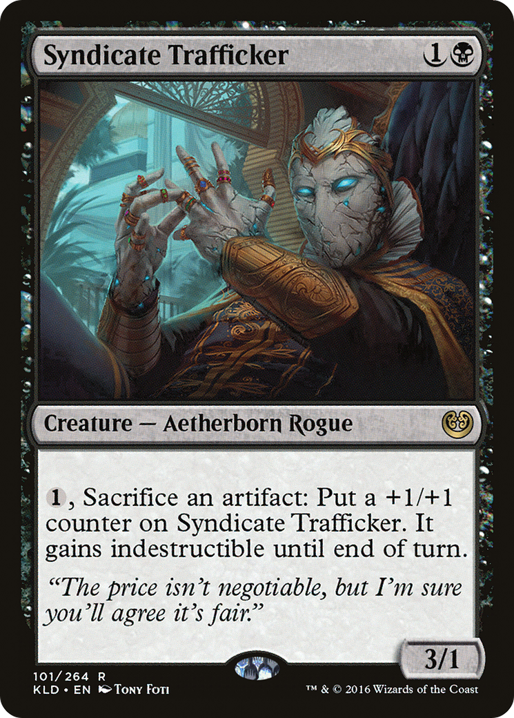 Syndicate Trafficker (KLD-101)  - Kaladesh