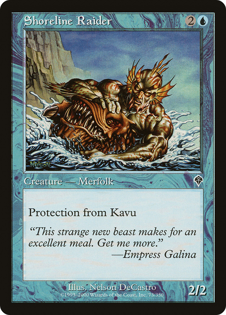 Shoreline Raider (INV-073)  Foil - Invasion